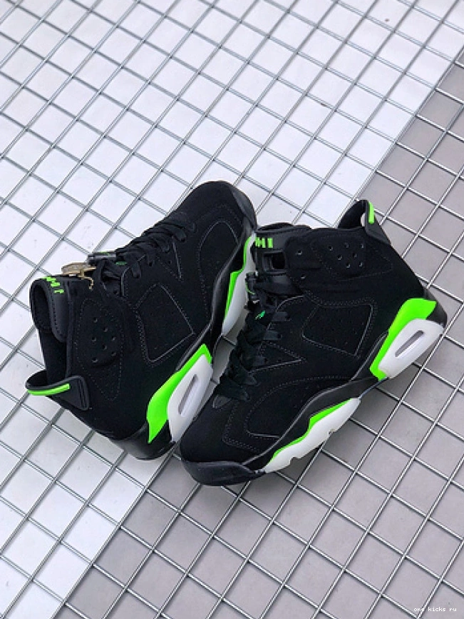 Chep Onekick Jordan 'Electric Air 6 003 Green' CT8529 Retro 0811
